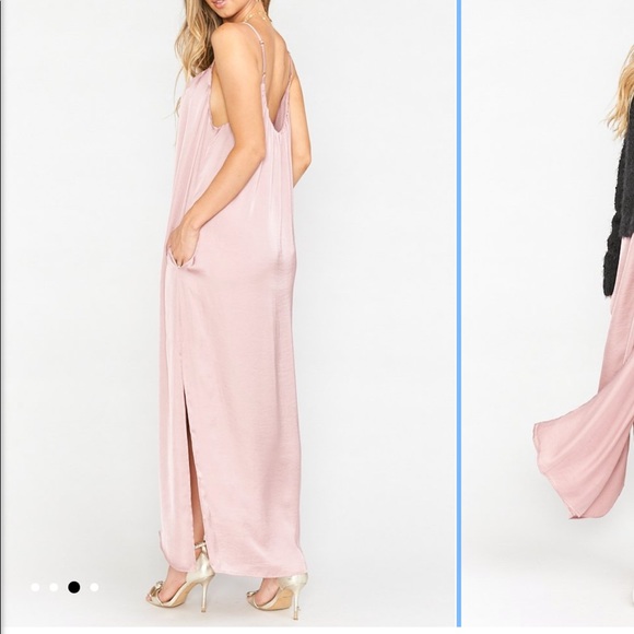 Show Me Your Mumu Regan Maxi Dress in Petal Pink - Picture 4 of 9